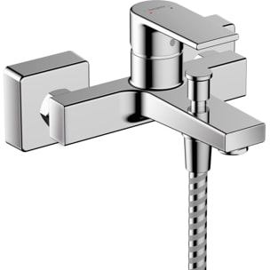 Mitigeur bain douche mural Vernis Shape chromé