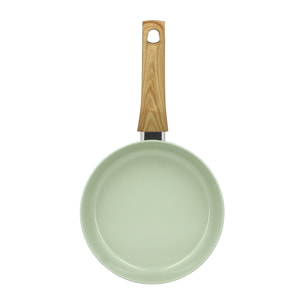 Poêle 20cm avec revêtement céramique céladon - tous feux COLORAMA