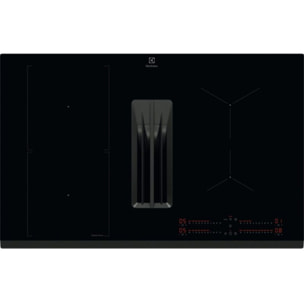 Plaque induction aspirante ELECTROLUX KCC8344 - Hotte intégrée 80cm