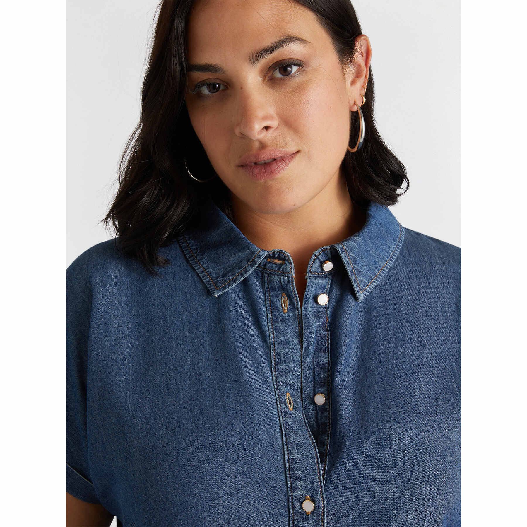 Fiorella Rubino - Camisa vaquera - Azul