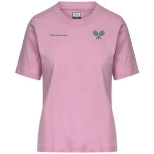 Kappa - T-Shirts & Top Donna Viola - Logo Iota