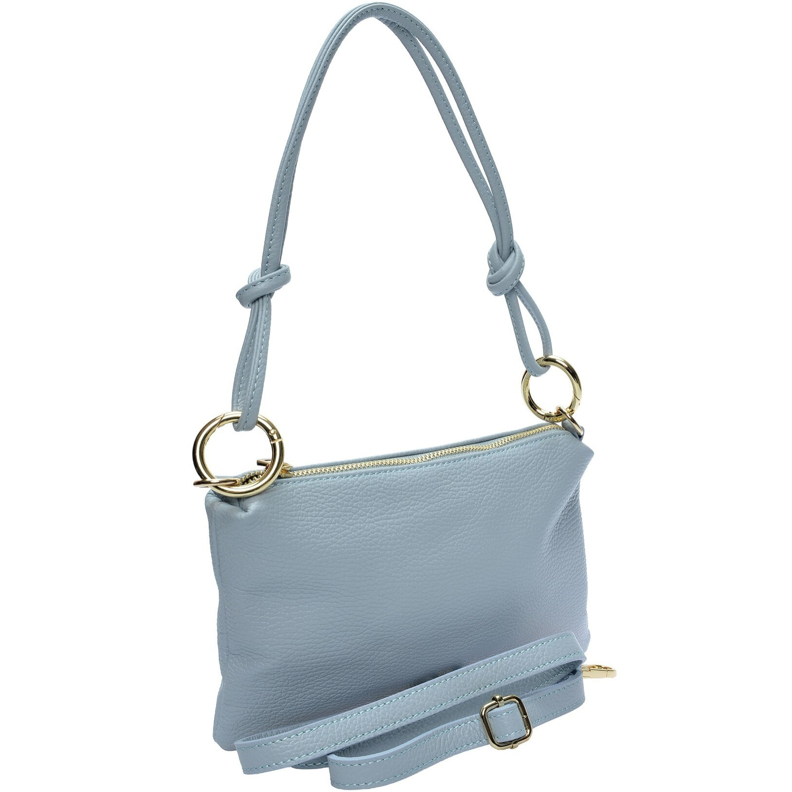 Borsa a tracolla Anna Luchini Turchese