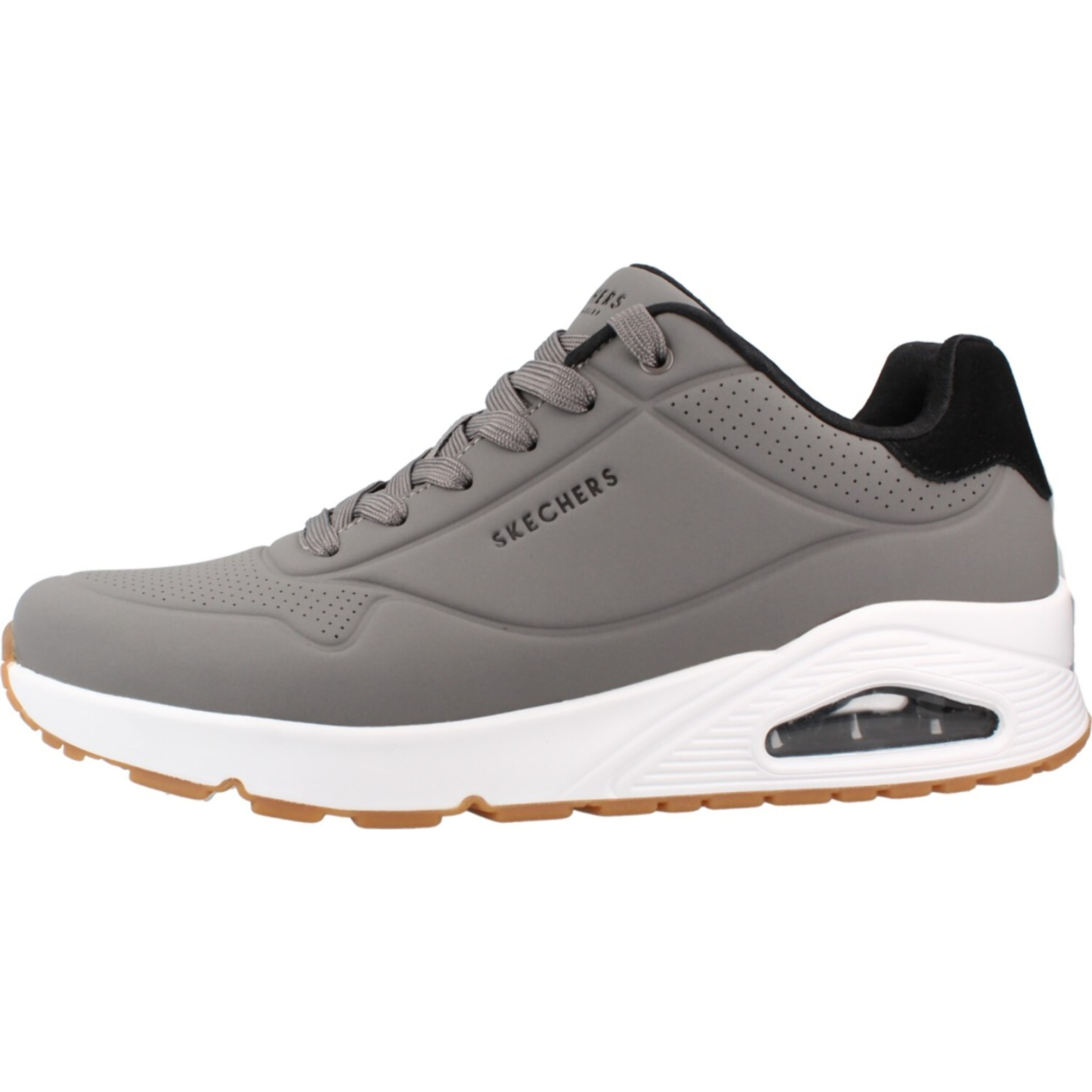 Sneakers De  Hombre Uno - Suited On Air Gris