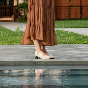 Zapatos con tacón N694R NAPPA PERFORADA BLACK/ ALMA color Black