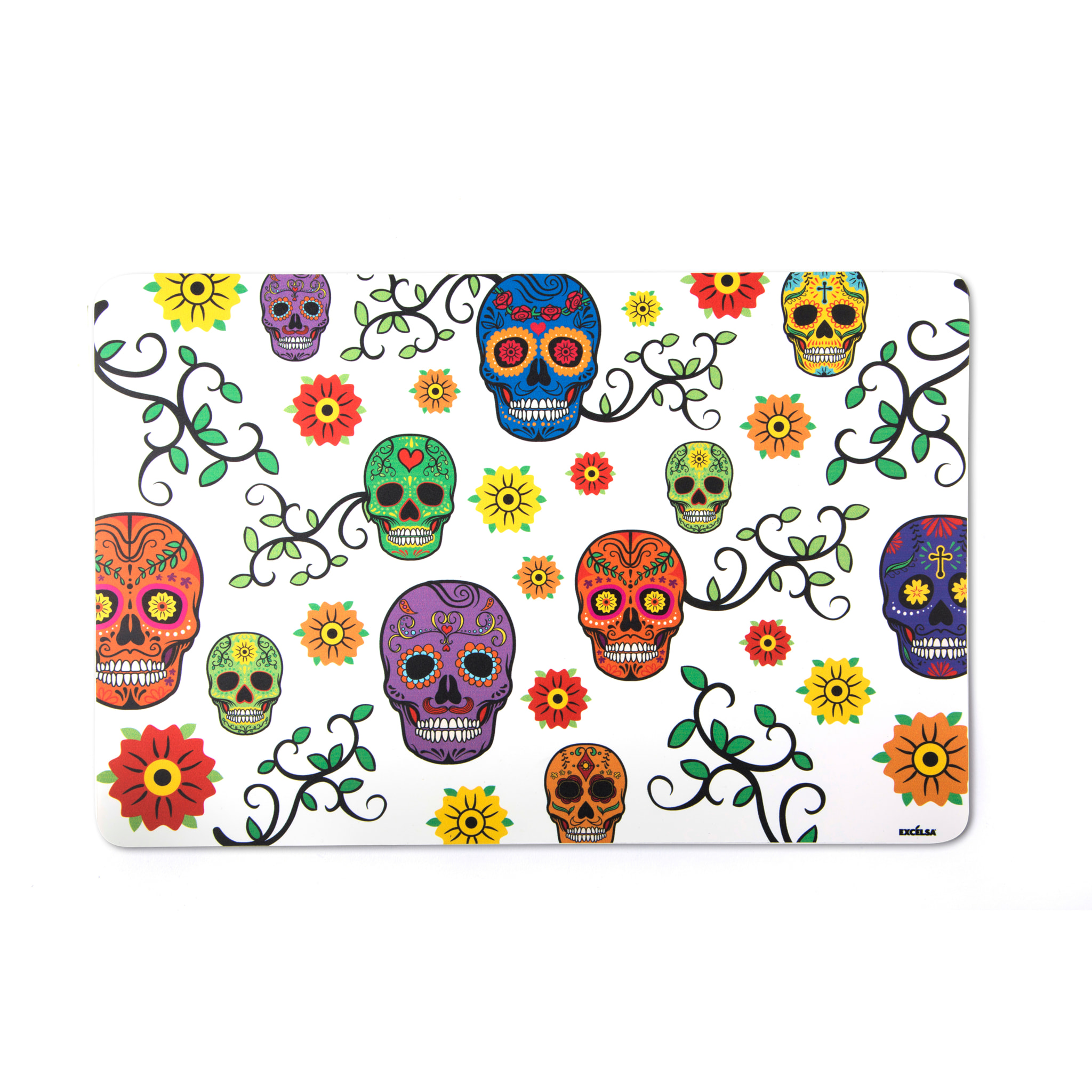 Set de 6 sets de table rectangulaires Excelsa – Calavera, Polypropylène Multicolore