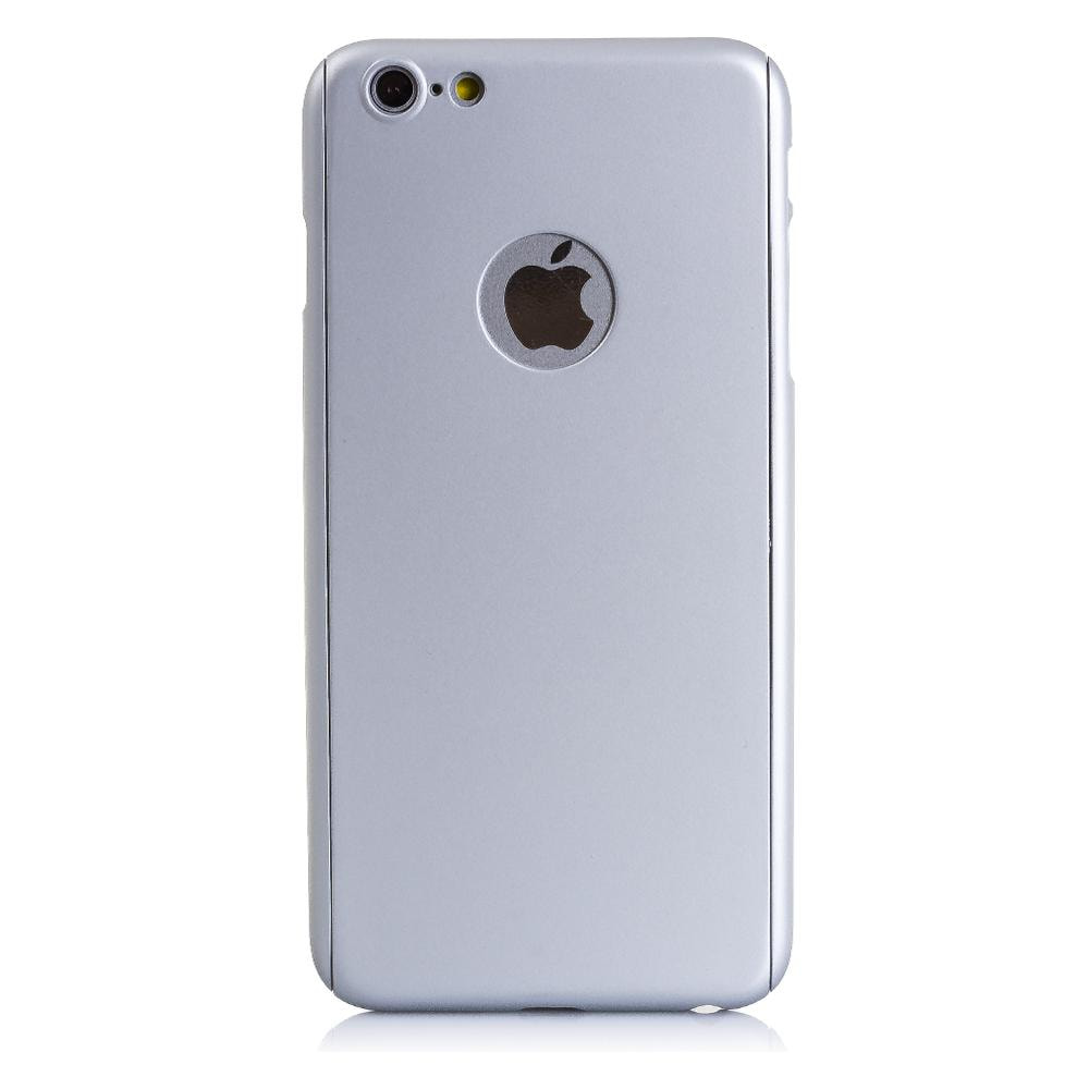 CARCASA FULL COVER+CRISTAL PARA IPHONE 6/6S PLUS SILVER