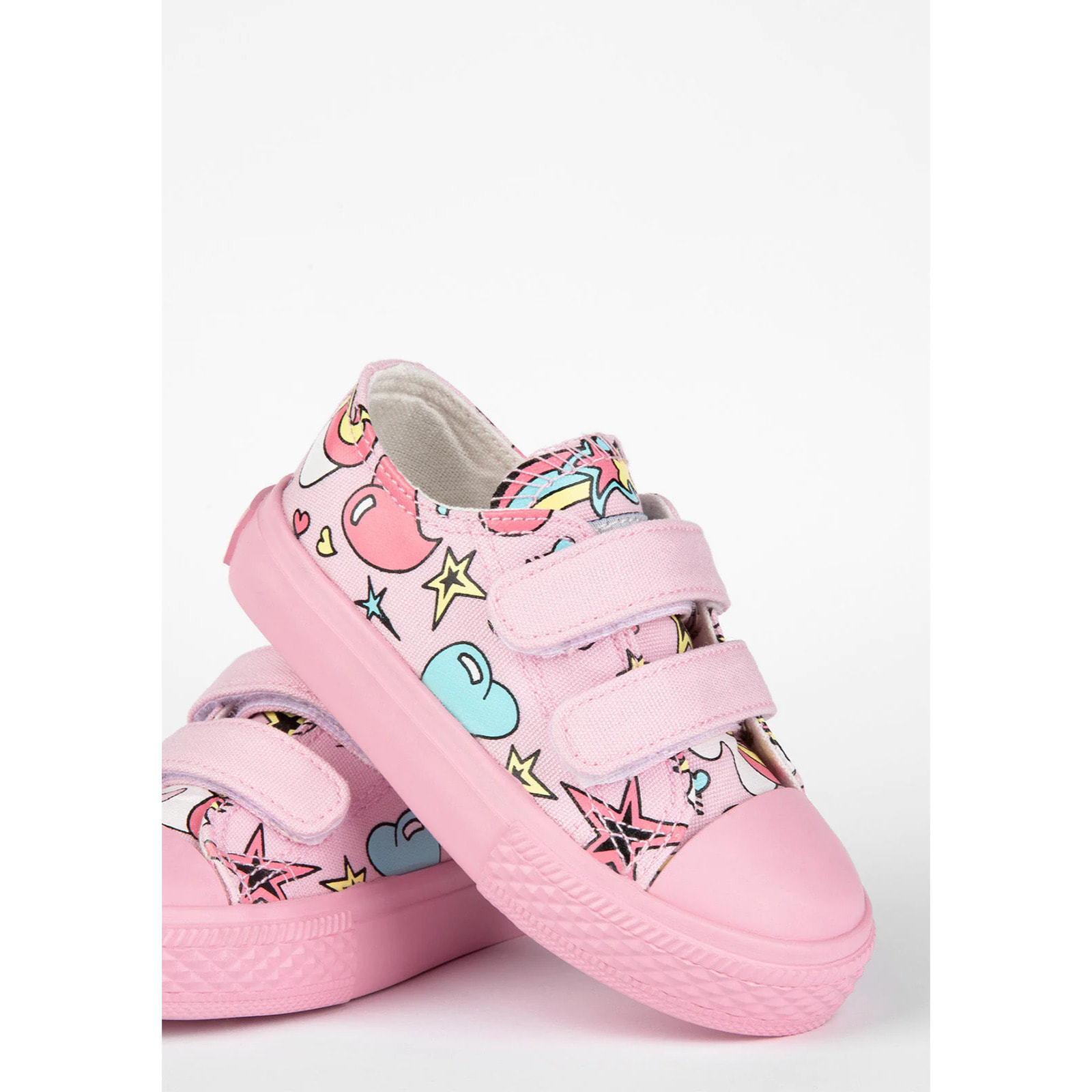 Zapatillas De Bebé Unicornio En Rosa