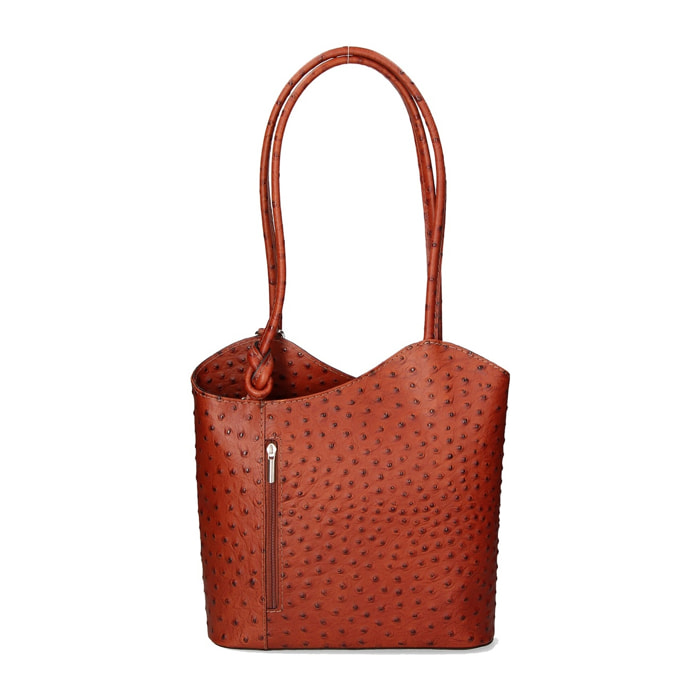 Zaino da donna in vera pelle - Modello Chanel - 28.0 x 25.0 x 9.0 cm