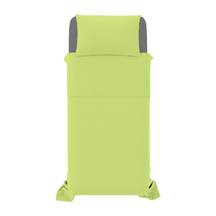 COMPLETO LETTO NATURAL COLOR, 100% COTONE - SINGOLO