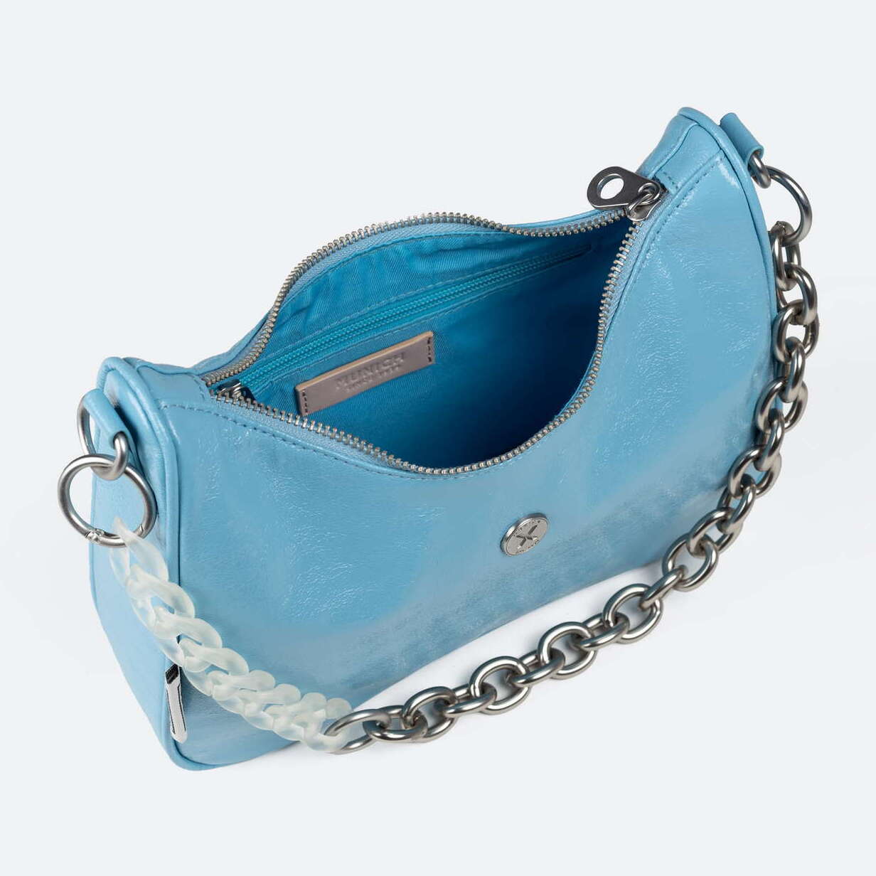 SPLASH CROSSBODY BAGUETTE LIGHT BLUE