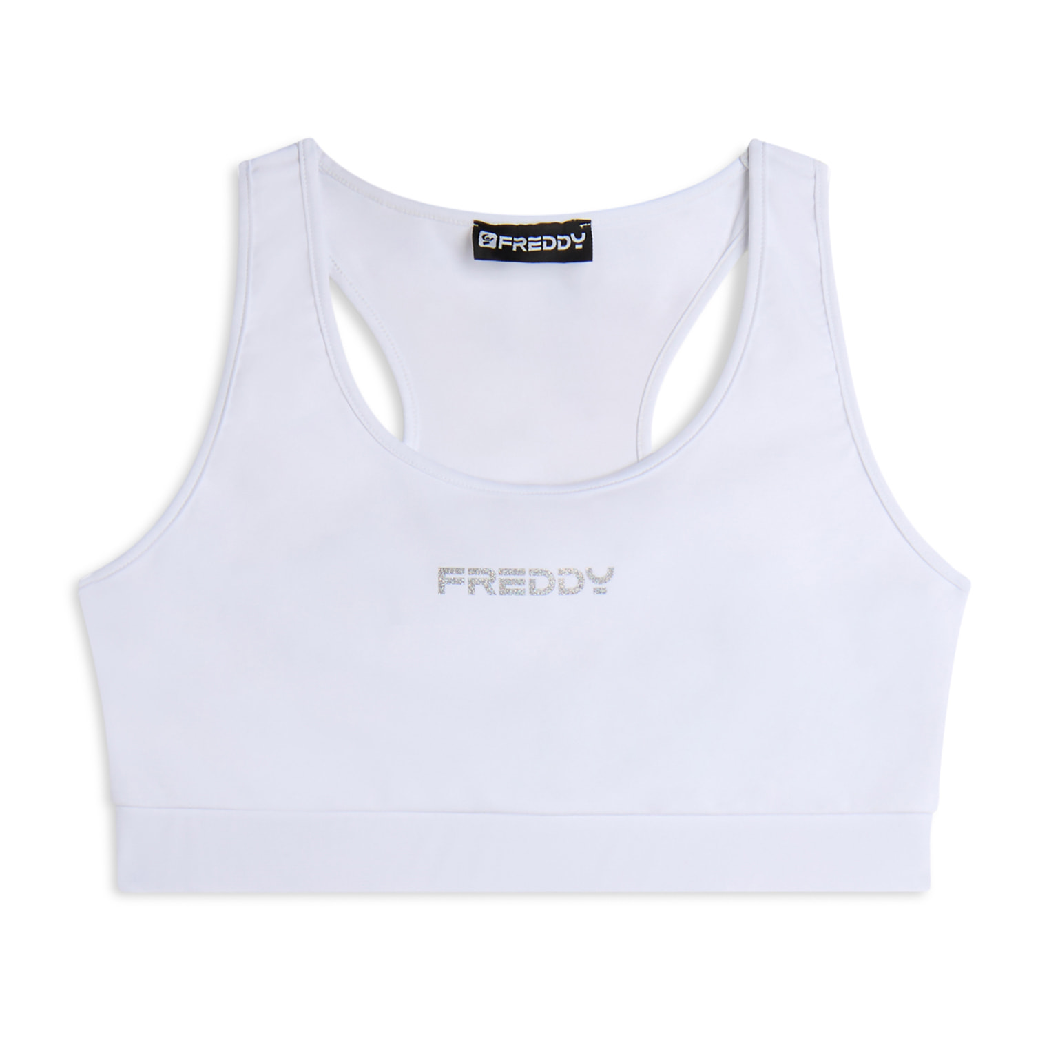 Reggiseno Sportivo con Supporto Medio e bordature a contrasto