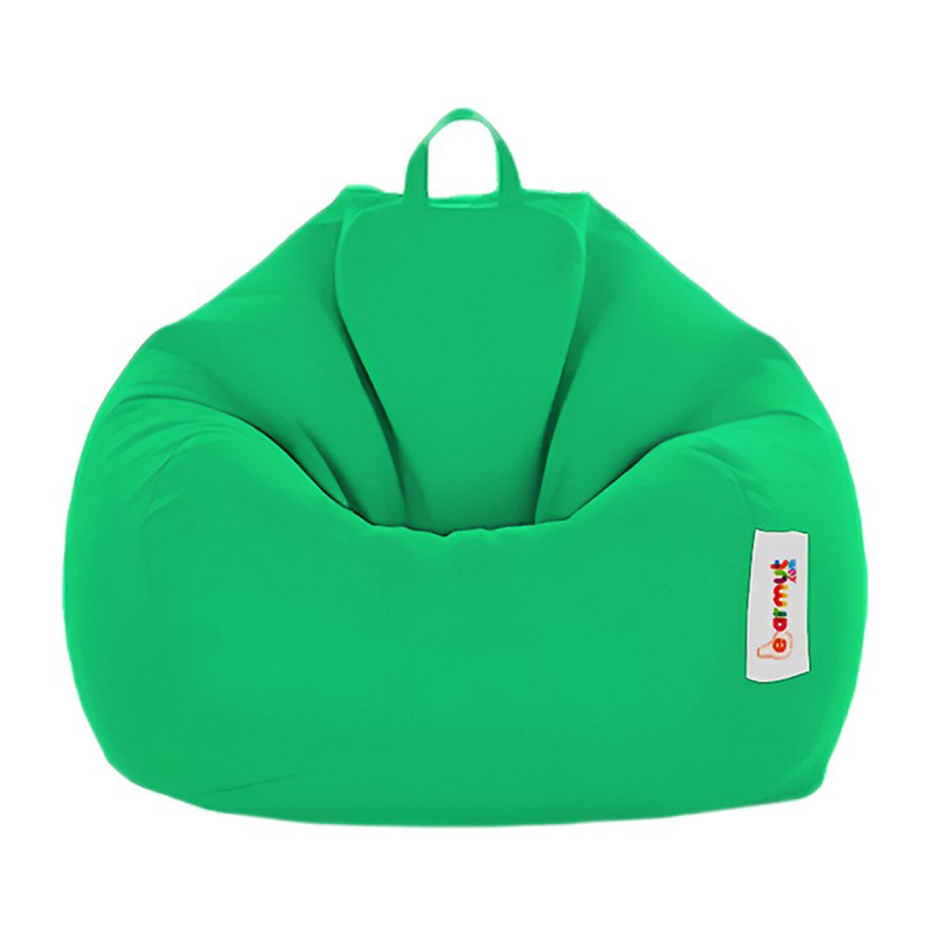 Pouf poire d'extérieur 130x115cm vert KAYAR