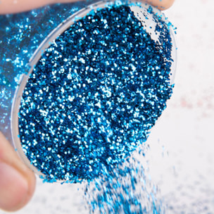 Glitter 100 gr col. bot. - Pezzi 6 - BLU - Bianchi Dino SpA