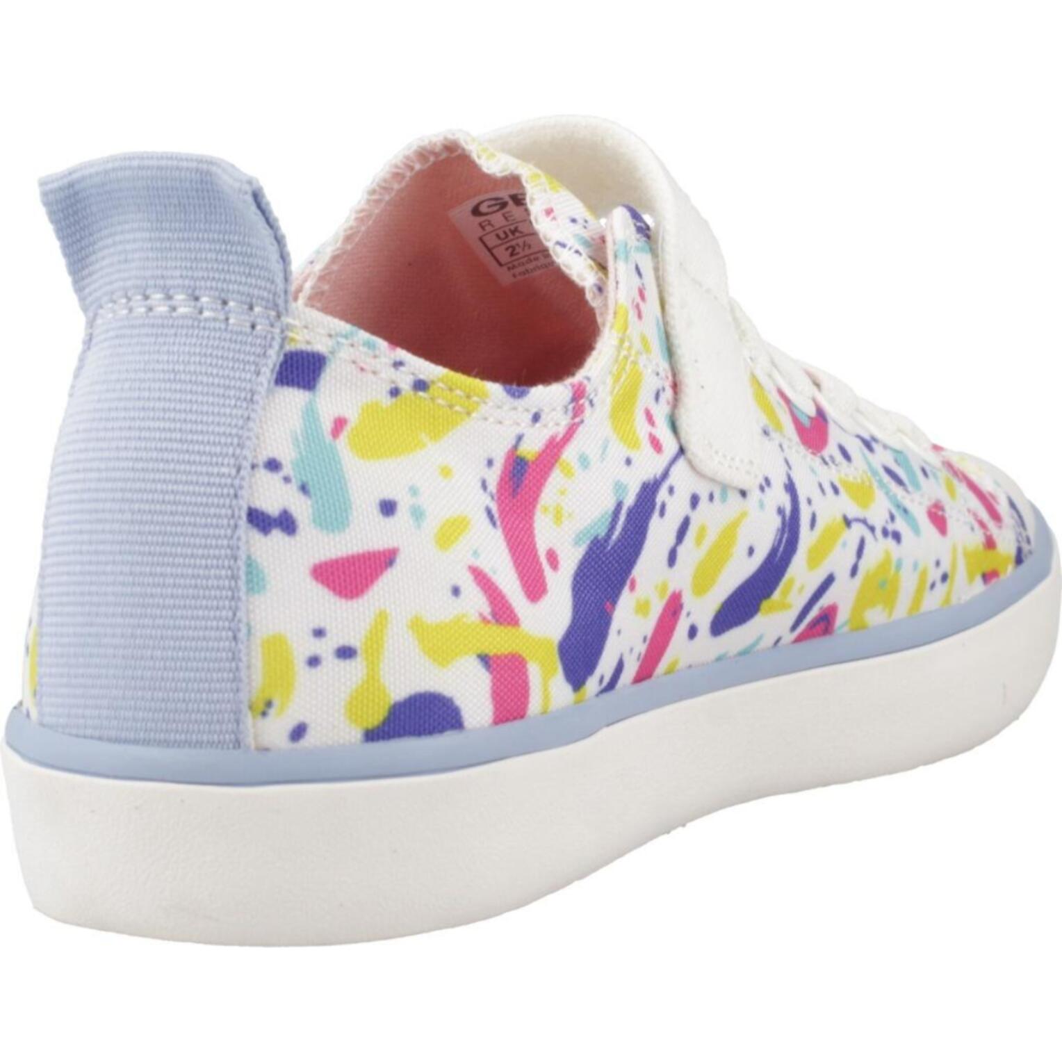 Zapatillas Niña de la marca GEOX  modelo J GISLI GIRL BLANCO