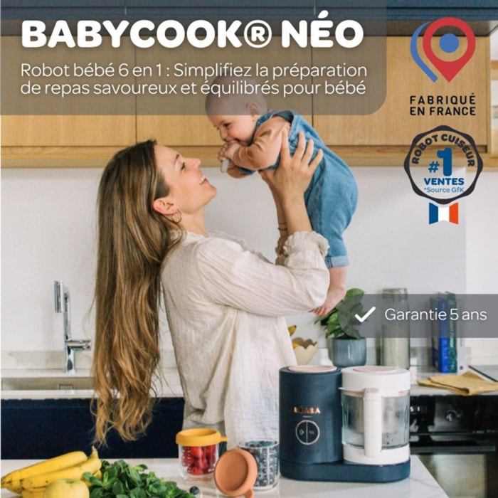 Mixeur Cuiseur Bébé BEABA Babycook neo night blue