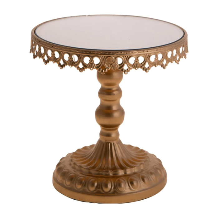 Alzata con specchio e dec. - Pezzi 1 - ORO - Bianchi Dino SpA