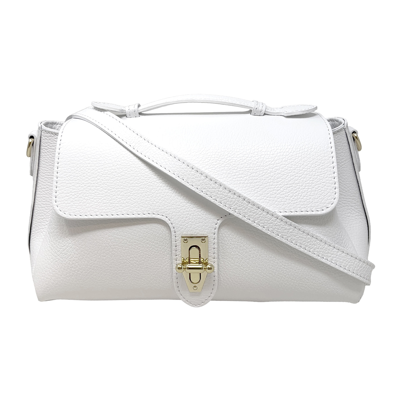 Borsa a Mano Elegante in Vera Pelle Made in Italy