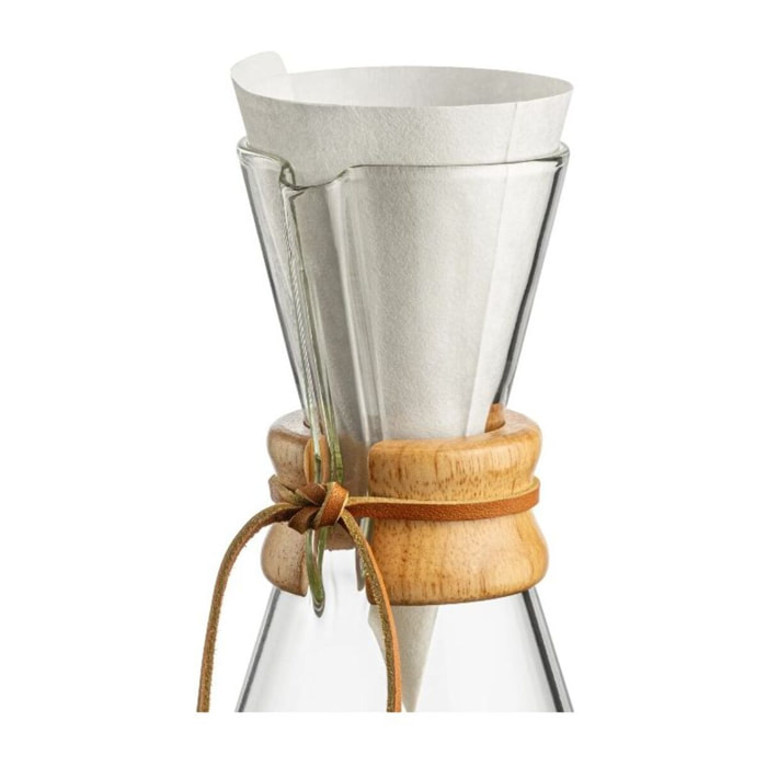 Filtre à café CHEMEX blancs x100 pour cafetiere 1/3 tasses