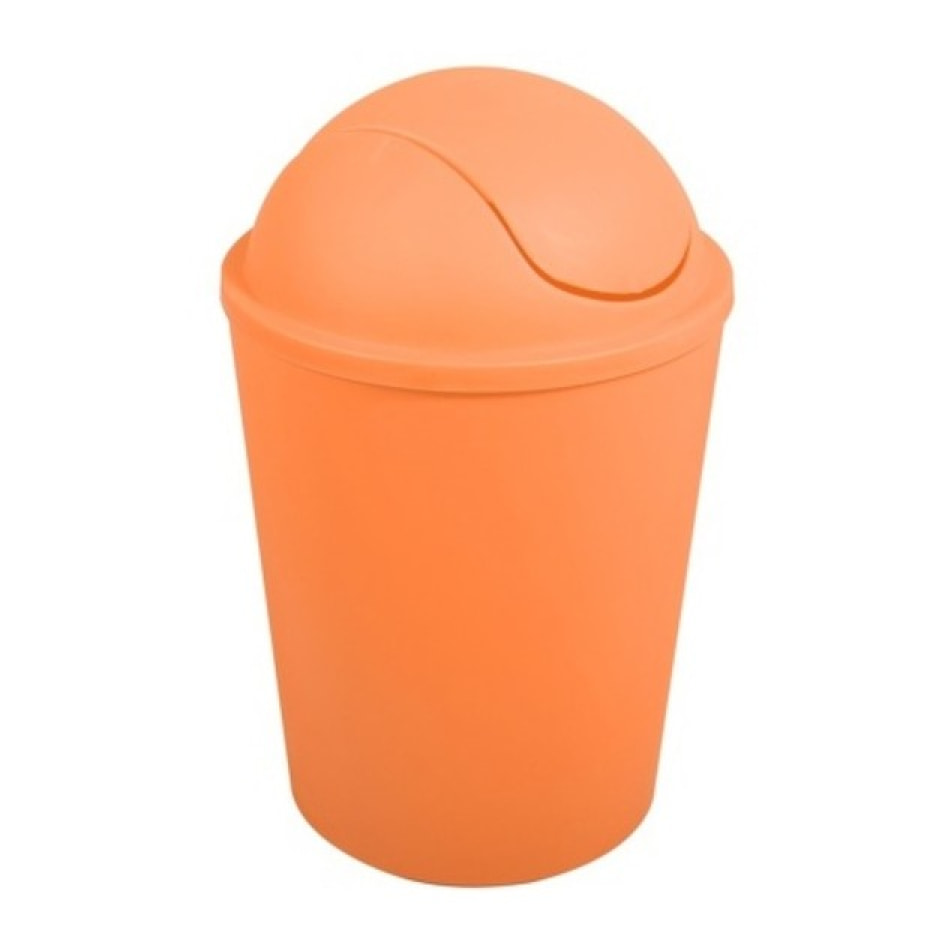 Poubelle à bascule AKO 5,5L Orange MSV