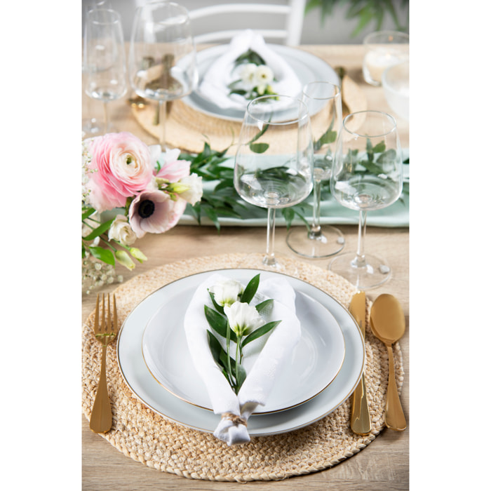 Set 6 Flûte Excelsa – Bardolino, Vetro Trasparente 21 cl