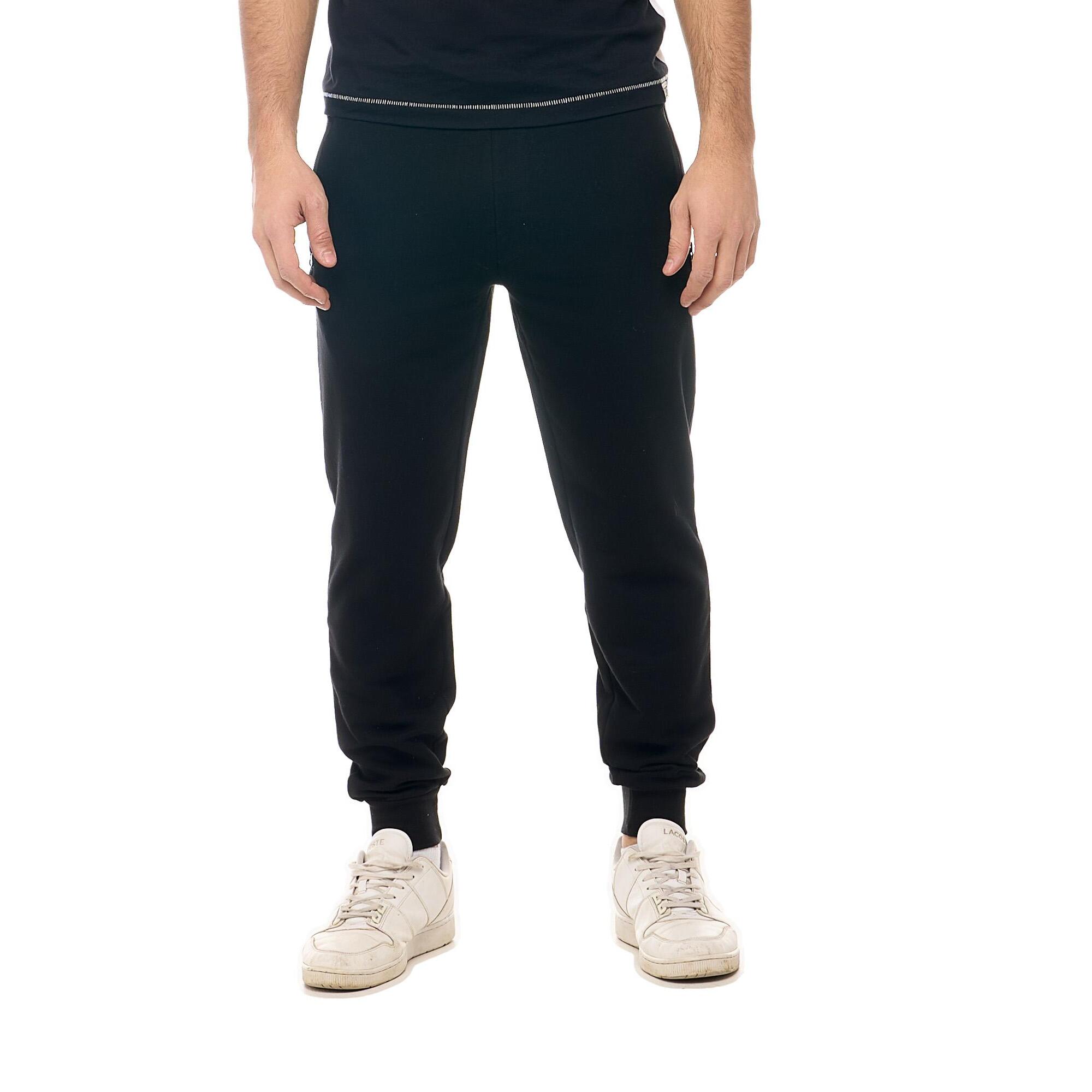 Pantalone sportivo da uomo con tasche con chiusura zip Leone B&W