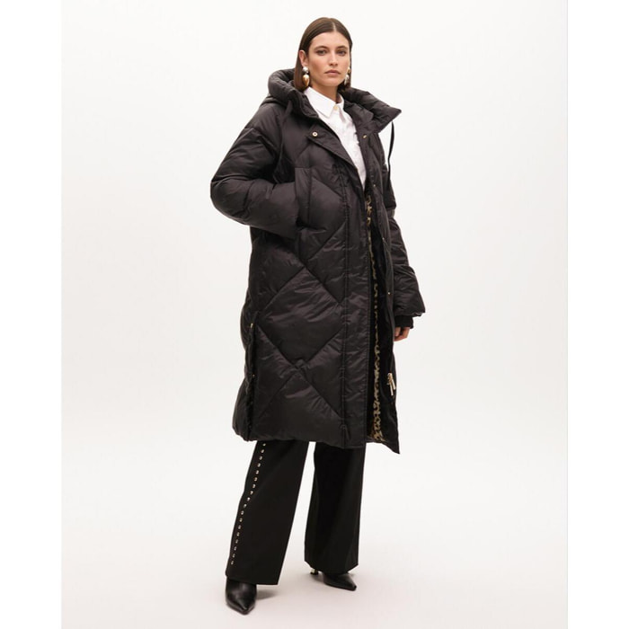 Parka in Piuma con Cappuccio