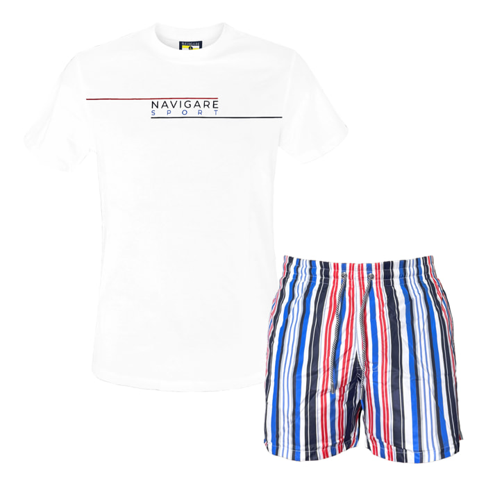 Set Completo T-Shirt / Costume Uomo NAVIGARE