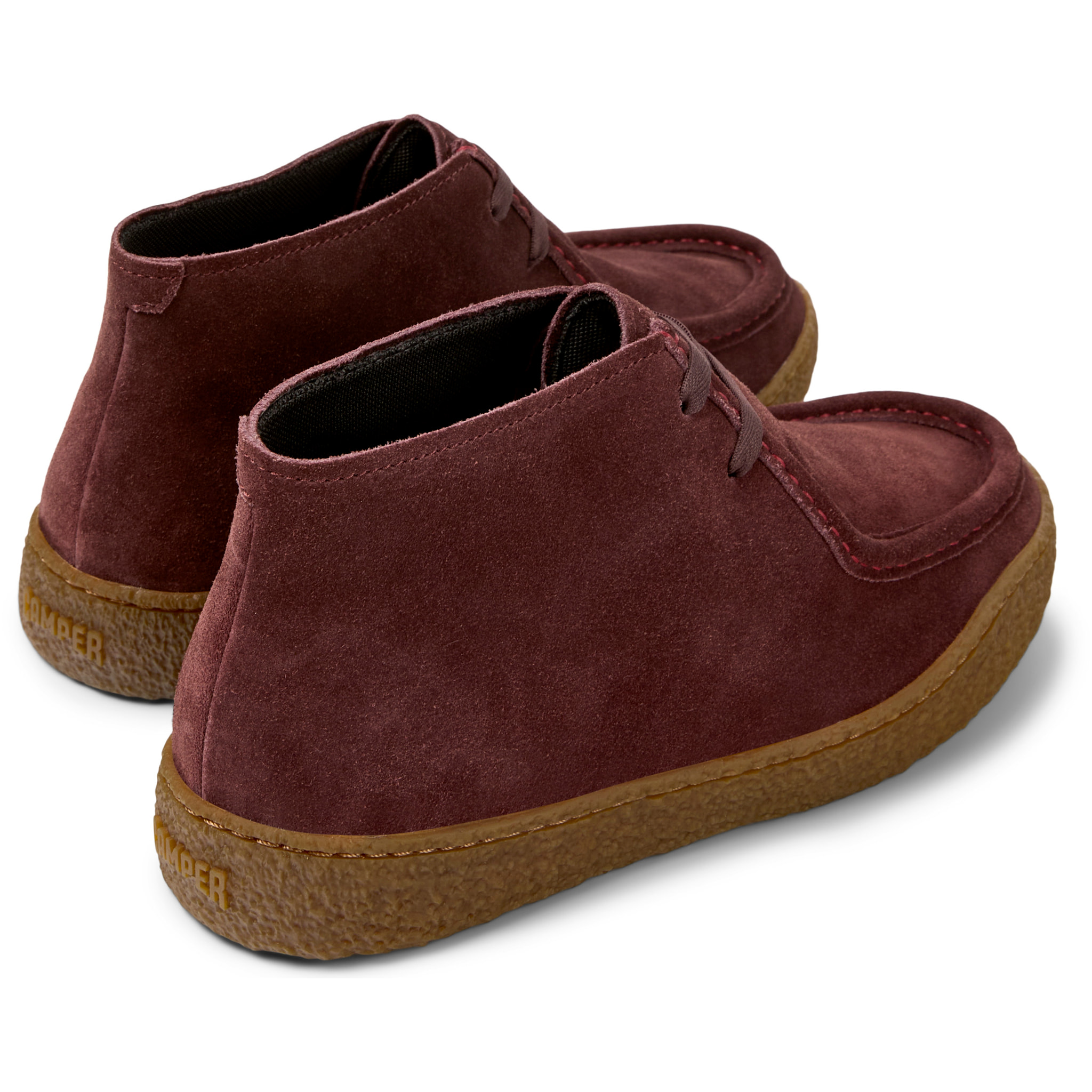 Botines - CAMPER Peu Terreno - Burdeos - Piel de ante