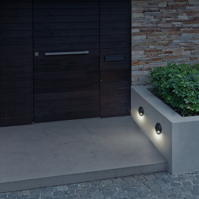 Forlight - Luminaria LED Empotrable de Suelo, Eficiencia Energética, Uso Interior/Exterior, 3000K, Diseño Moderno, Fácil Instalación, Negro, Alta Durabilidad