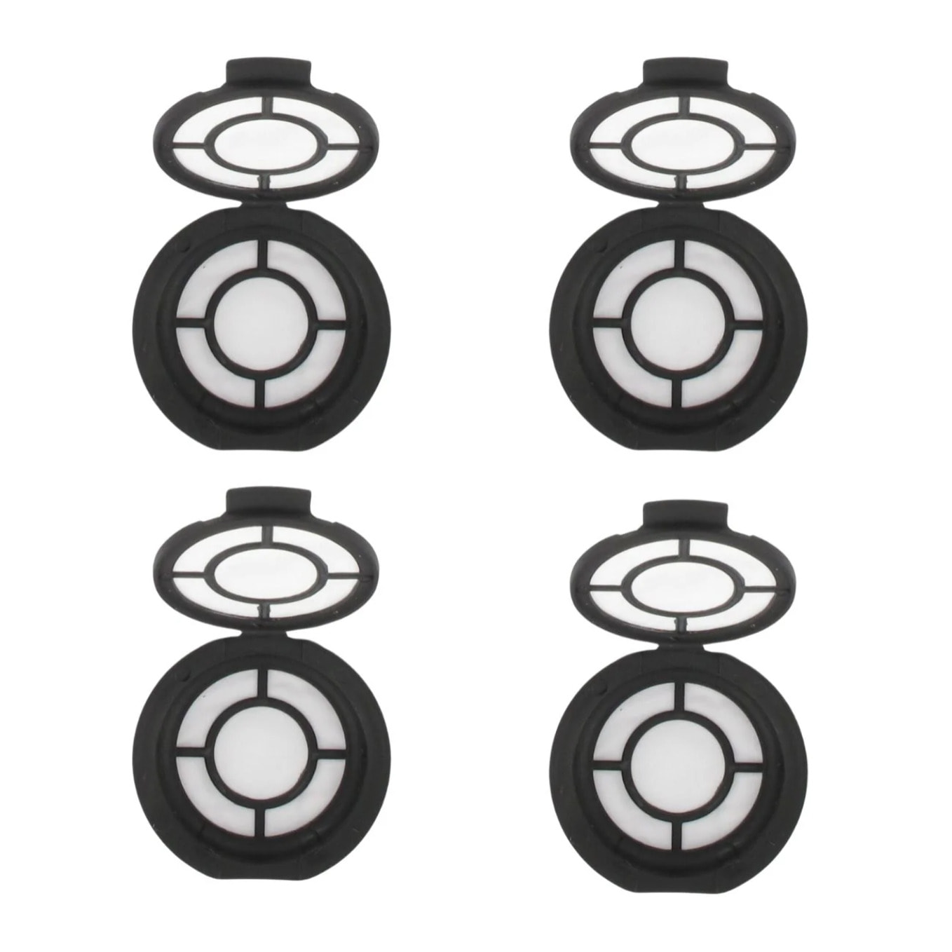Ensemble de 4 capsules à café réemployables compatibles Senseo Fackelmann Petit Déjeuner