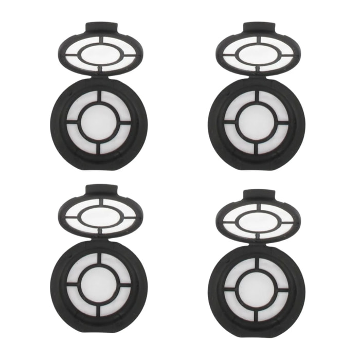 Ensemble de 4 capsules à café réemployables compatibles Senseo Fackelmann Petit Déjeuner