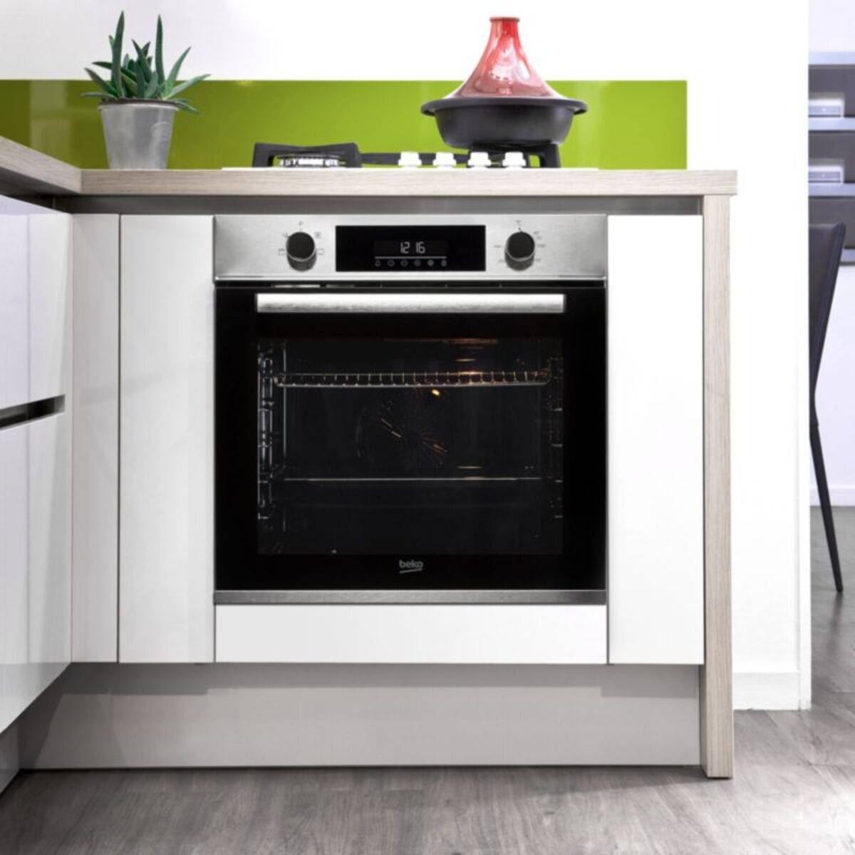 Four encastrable BEKO BBIE12300XD - Hydrolyse - Chaleur tournante
