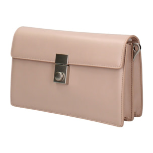 Borsa a tracolla da donna Made in Italy - Modello Valoria - 100% pelle - 24.0 x 15.0 x 7.0 cm