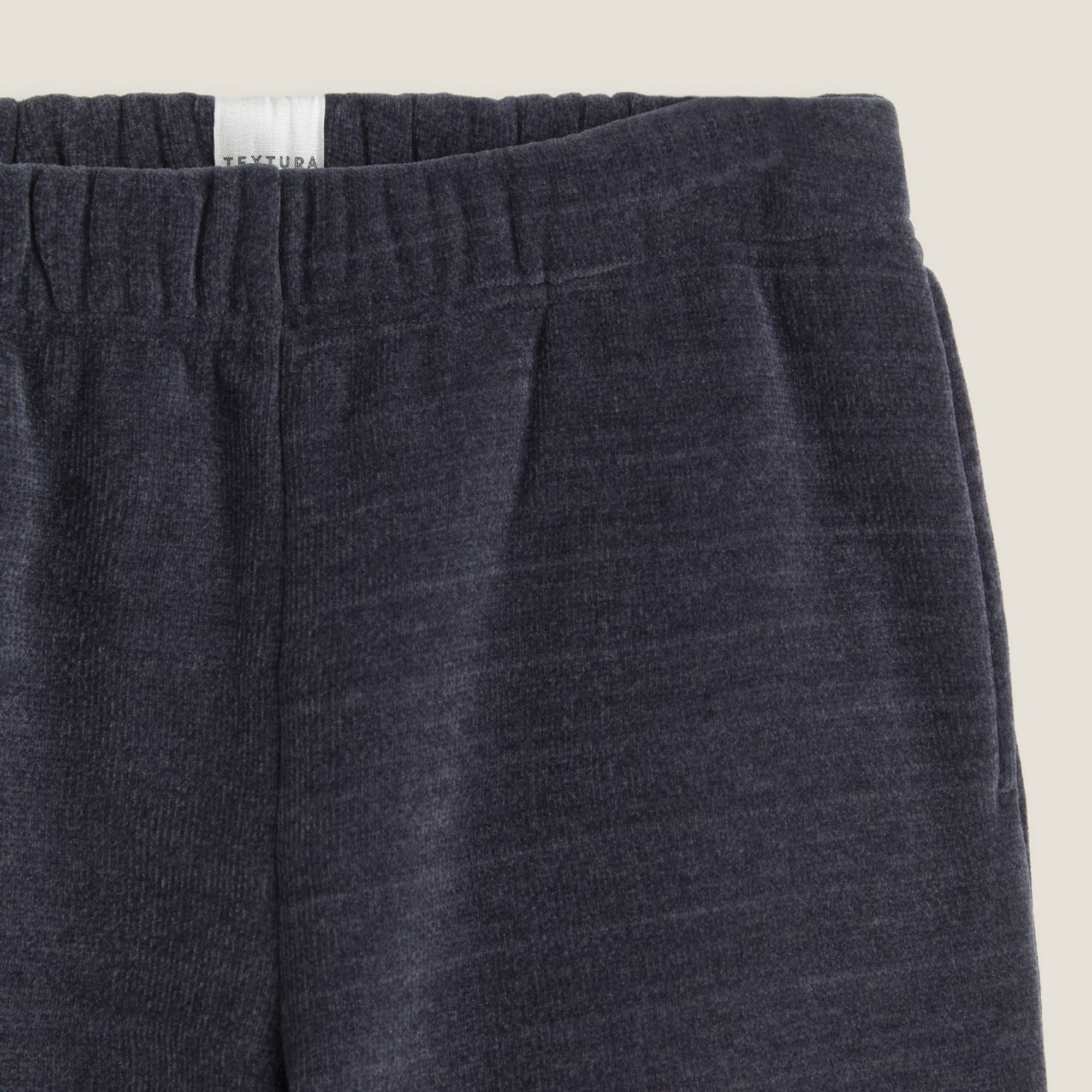 Pantalón de chenilla con borreguito Silvi color azul Poliéster