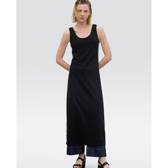 Abito ad anello con nastri laterali