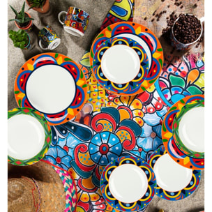 Chemin de table 50x160 cm Excelsa - Acapulco, Coton Multicolore