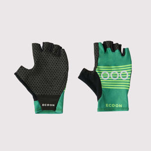 Guantes de ciclismo ECOON modelo Alpe en color Verde