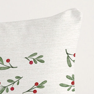 Housse de coussin 100 % coton Christmas Twig C 30x50 cm