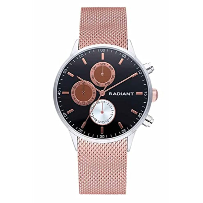 Reloj Radiant RA601704 Hombre Analogico Cuarzo con Correa de Acero inoxidable