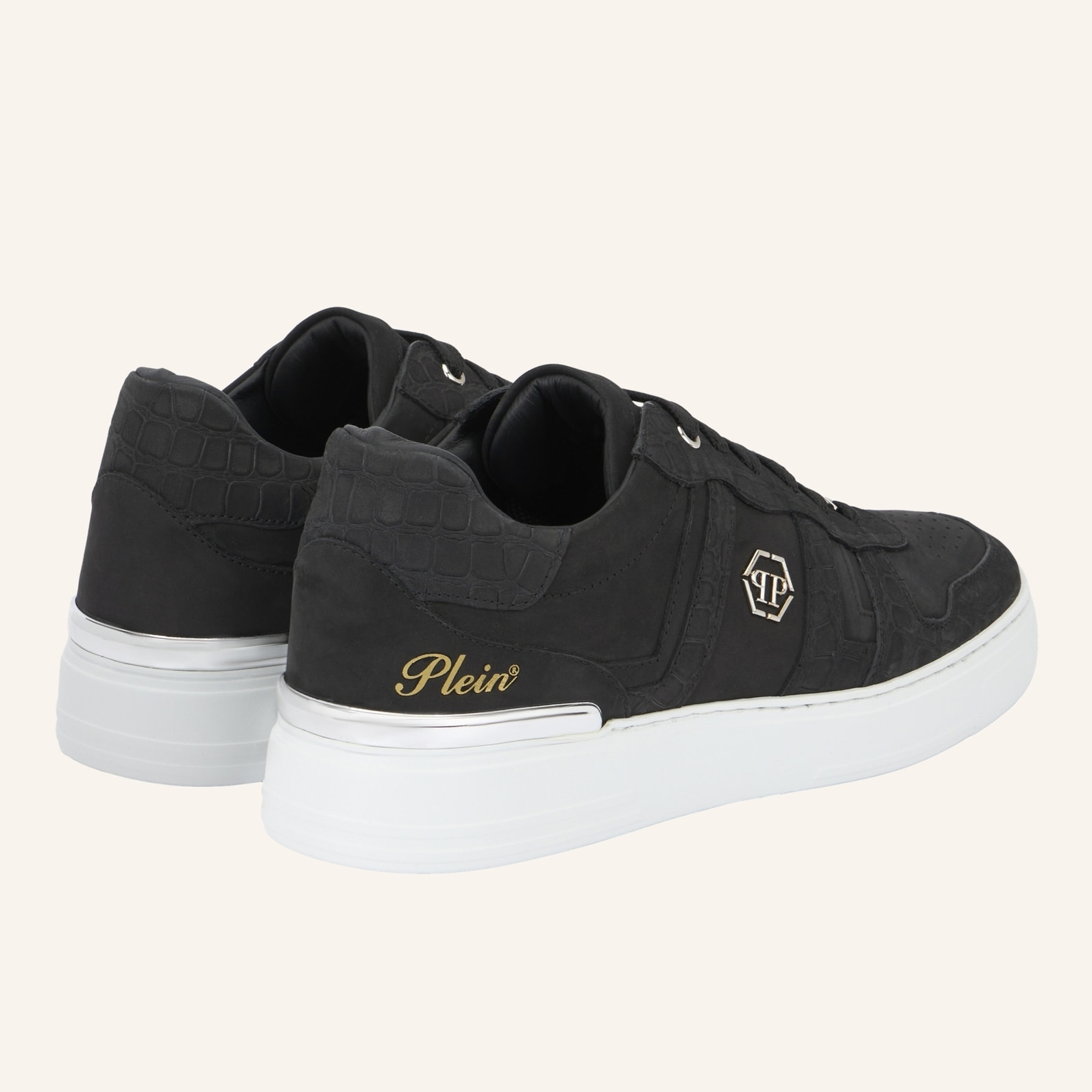 PHILIPP PLEIN Lo-Top Sneakers COCCO