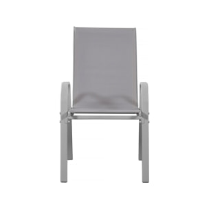 Fauteuil jardin Textilène "Cordoba" - Phoenix - Ecru - Lot de 2