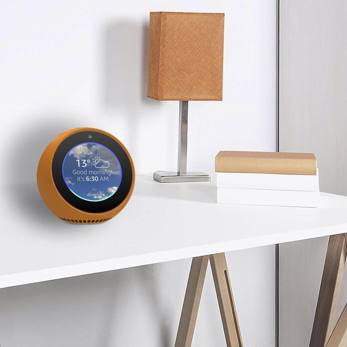 Custodia in silicone per Amazon Echo Spot