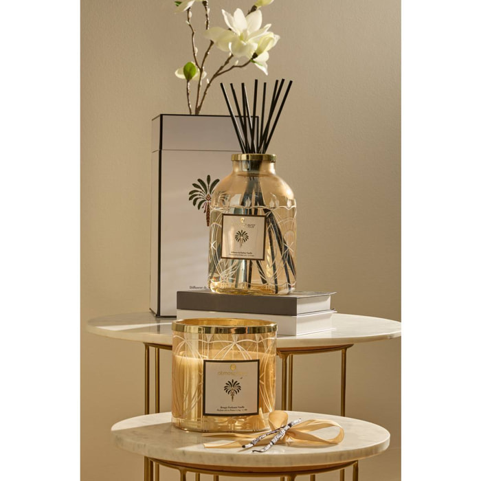 Bougie parfumée Palmer parfum vanille 1,4 kg