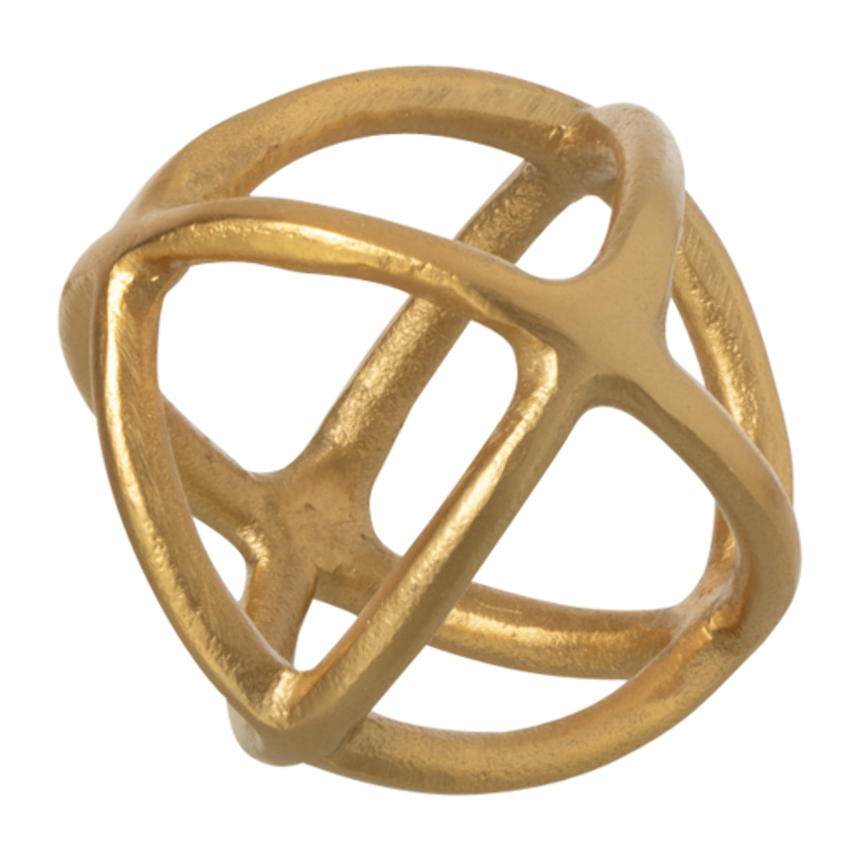 J-Line décoration Boule Sculpture - aluminium - or - small
