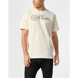 PHILIPP PLEIN Camiseta de cuello redondo y manga corta