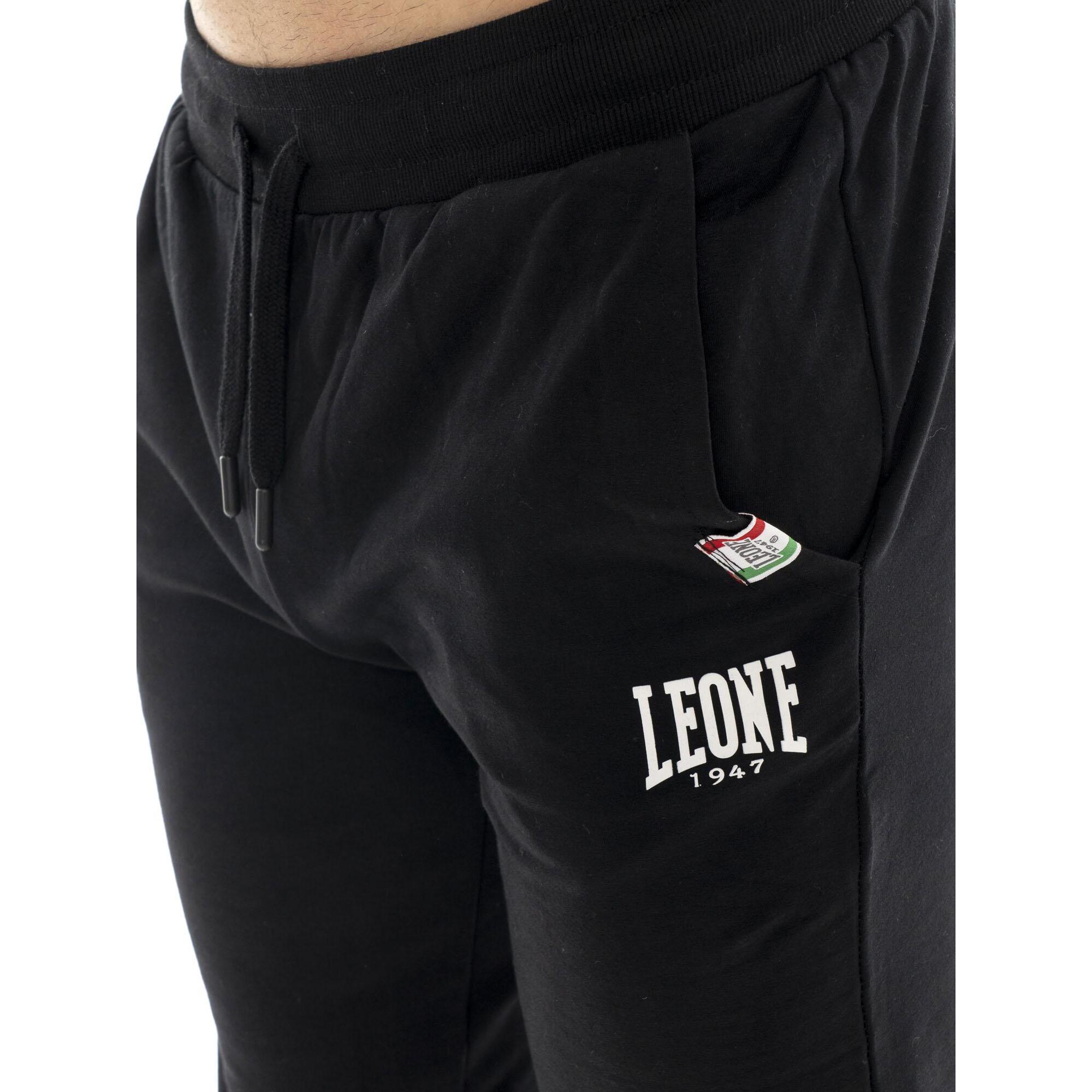 Pantalón de deporte de invierno para hombre con pequeño logo "Basic" en el puño
