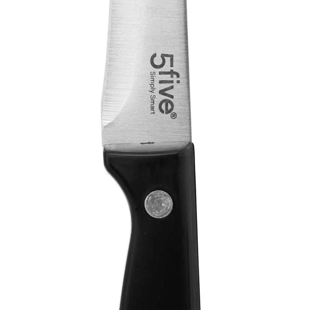 Couteau d'office inox "Essentiel Black" lame 9cm
