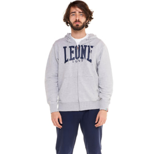 Sudadera de hombre con capucha y cremallera Leone 1947 Apparel