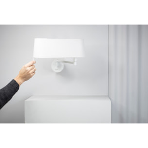 DESLIZ Lample applique blanche