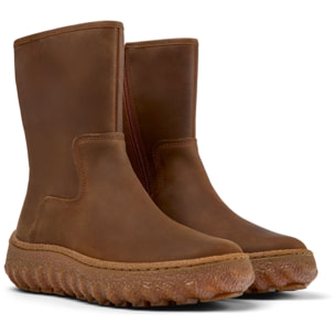 CAMPER Ground - Botines Marrón Mujer